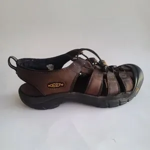 KEEN Newport Waterproof Leather Hiking Sport Sandals - Brown Gargoyle - Men’s 11 Keen 1001870 Men main image 4
